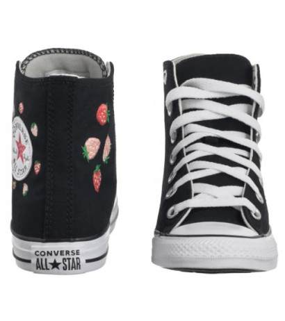 Converse CTAS Hi Black/Soft Red/Green A14932C (CO769-a) apavi