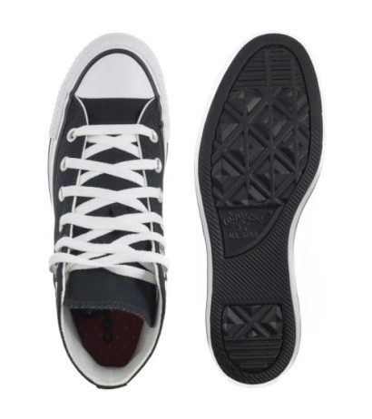 Converse CTAS Hi Black/Soft Red/Green A14932C (CO769-a) shoes