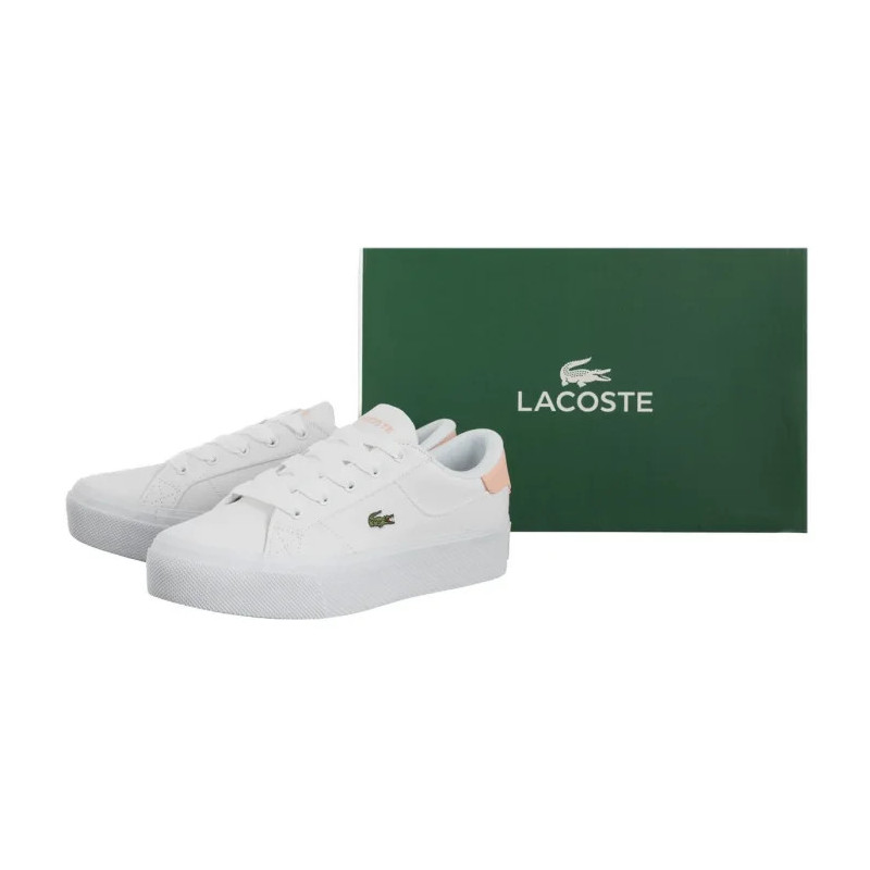 Lacoste Ziane Platform 125 1 Cfa Wht/Lt Pnk 749CFA0017.1Y9 (LC455-a) kurpes