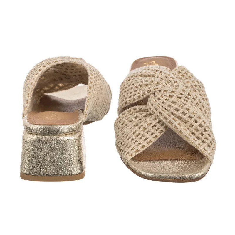 Maciejka Złote/Beżowe 06955-25/00-0 (MA1360-a) shoes