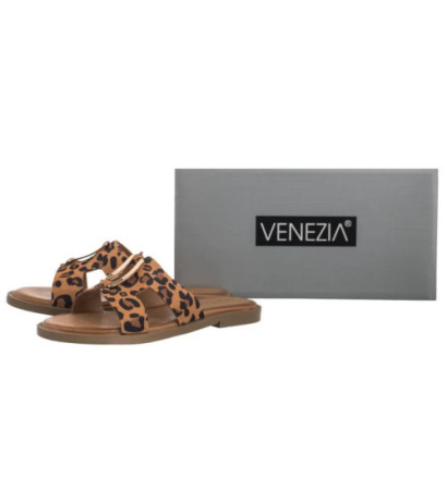 Venezia Brązowe H036NUBROBK045 (VE845-a) Sieviešu apavi/Flip Flops