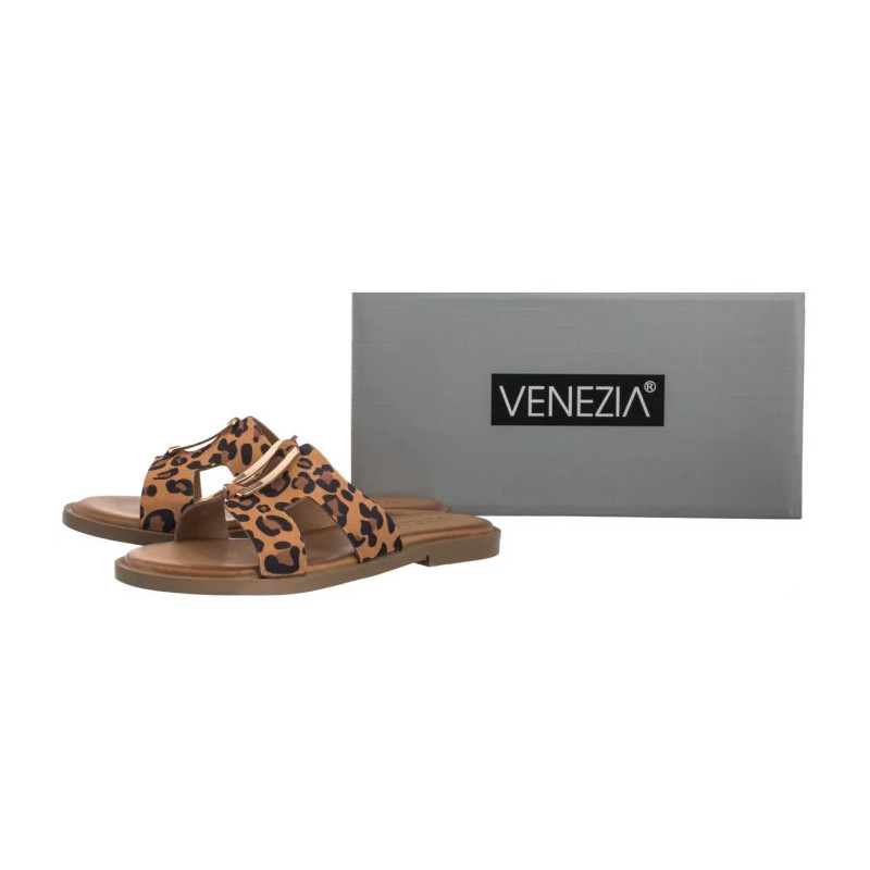 Venezia Brązowe H036NUBROBK045 (VE845-a) Women's Shoes/Flip Flops