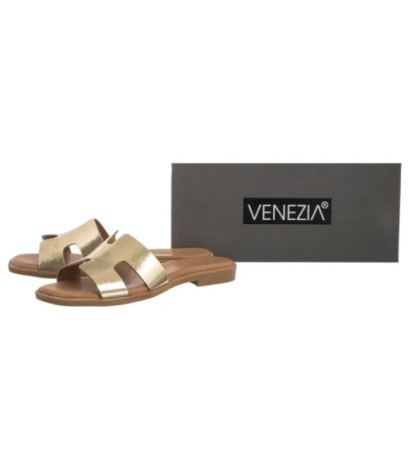 Venezia Złote B053LEGOOBK110 (VE846-b) Sieviešu apavi/Flip Flops