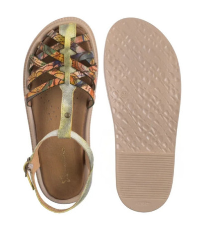 Maciejka Żółte 06803-07/00-5 (MA1365-b) sandals