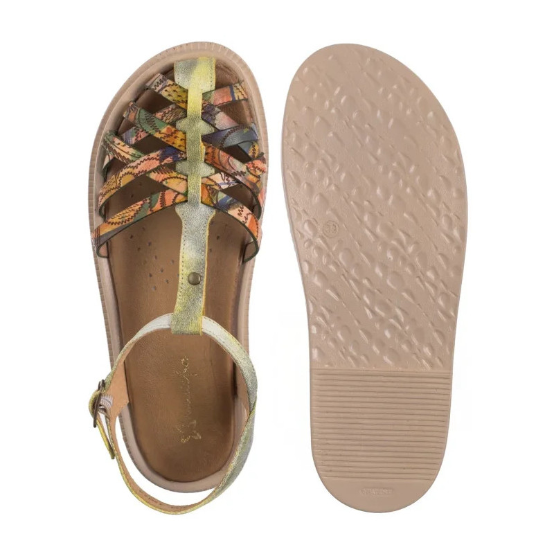 Maciejka Żółte 06803-07/00-5 (MA1365-b) sandales