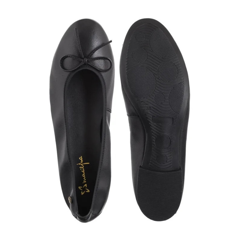 Maciejka Czarne P6800-01/00-0 (MA1368-b) ballerinas