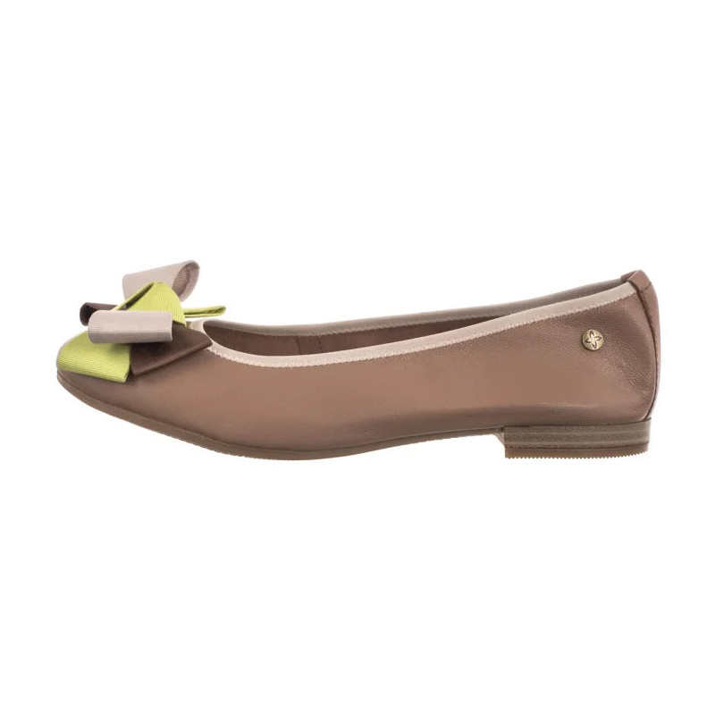 Maciejka Brązowe P6801-14/00-0 (MA1369-b) ballerinas