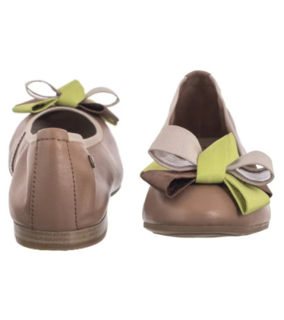 Maciejka Brązowe P6801-14/00-0 (MA1369-b) ballerinas