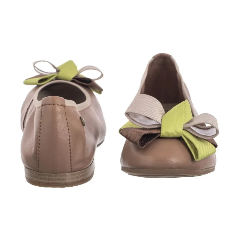 Maciejka Brązowe P6801-14/00-0 (MA1369-b) ballerinas