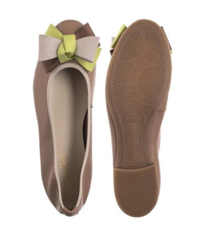Maciejka Brązowe P6801-14/00-0 (MA1369-b) ballerinas