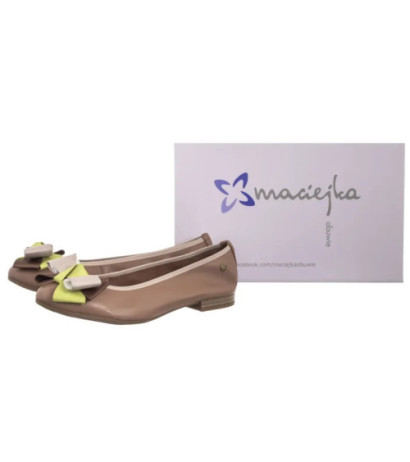 Maciejka Brązowe P6801-14/00-0 (MA1369-b) baleriinid