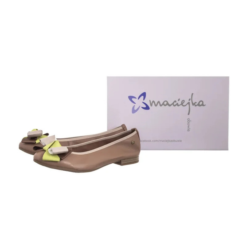 Maciejka Brązowe P6801-14/00-0 (MA1369-b) baleriinid