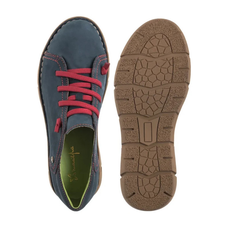 Maciejka Granatowe P6818-17/00-1 (MA1367-b) kurpes