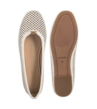 Wojas Kremowe 44056-59 (WO296-b) ballerinas