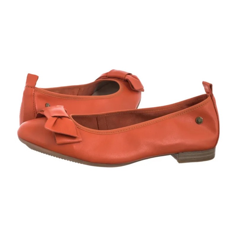 Maciejka Pomarańczowe P6802-18/00-0 (MA1370-b) ballerinas