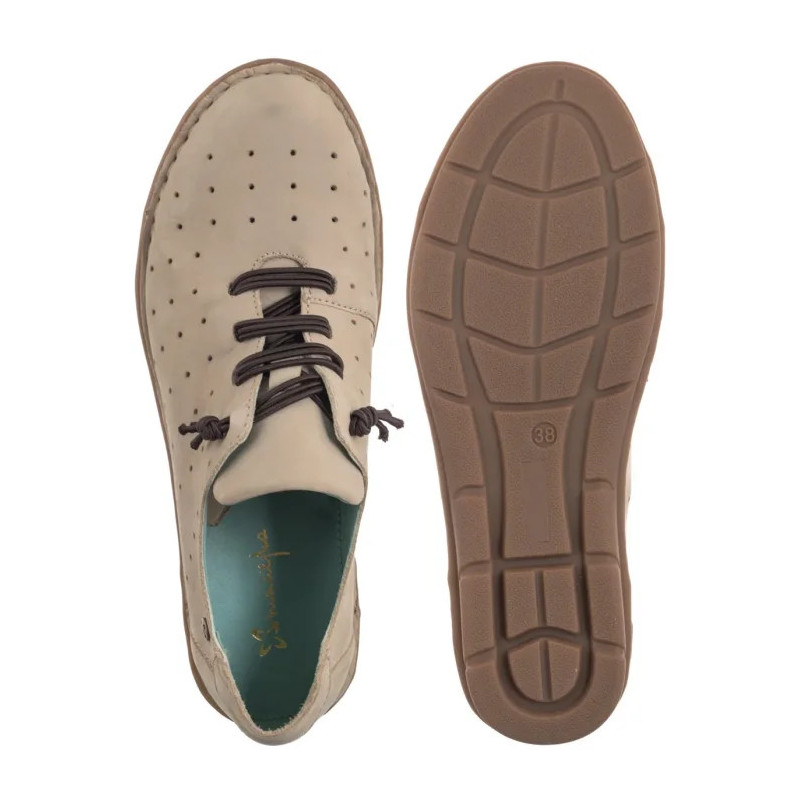 Maciejka Beżowe P6810-10/00-1 (MA1371-a) kurpes