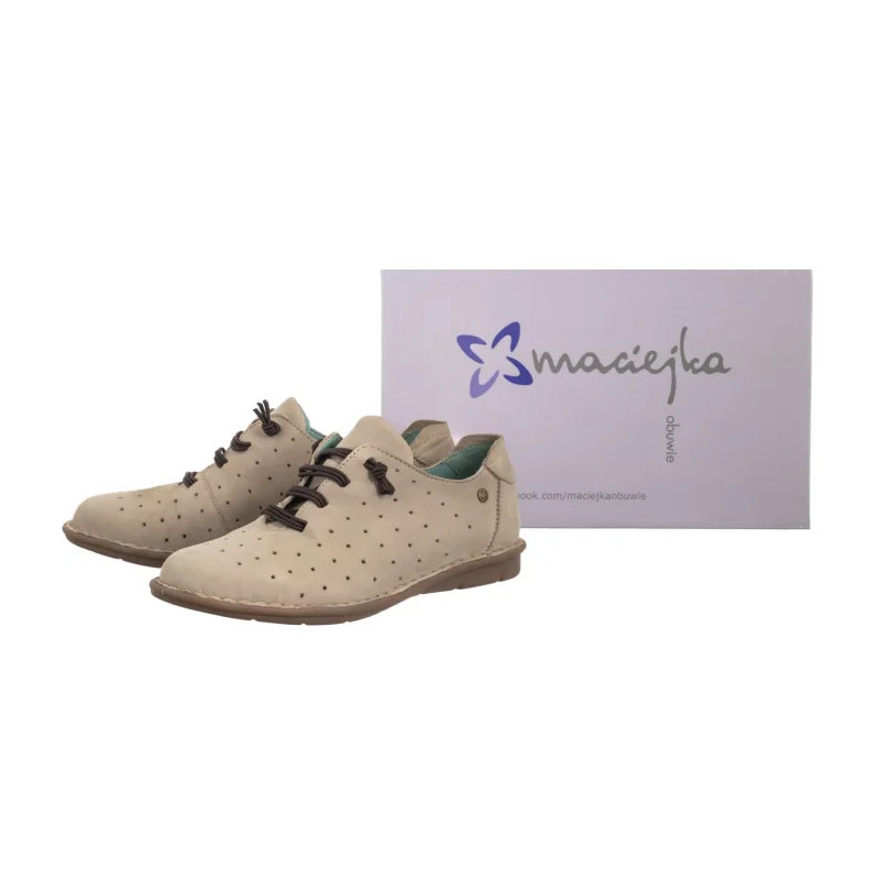 Maciejka Beżowe P6810-10/00-1 (MA1371-a) shoes