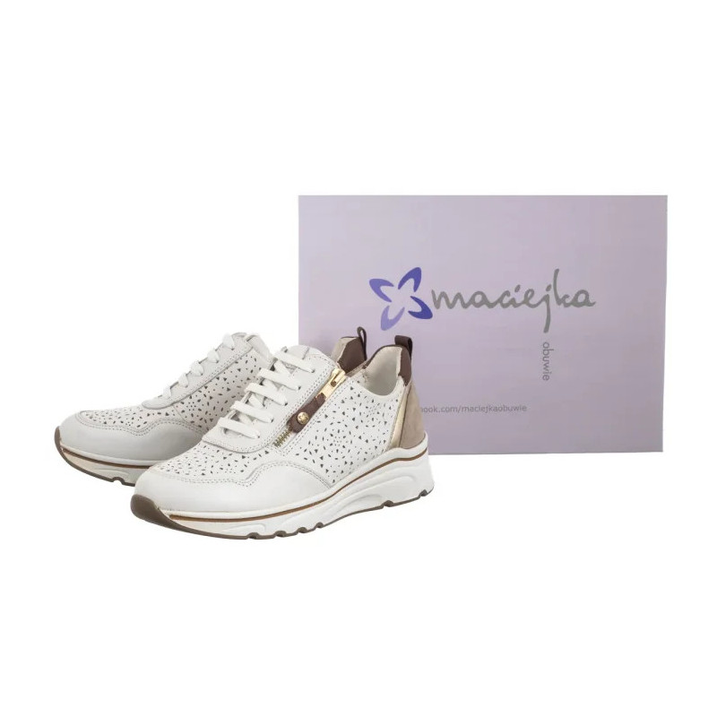 Maciejka Białe P6807-11/00-9 (MA1373-a) batai