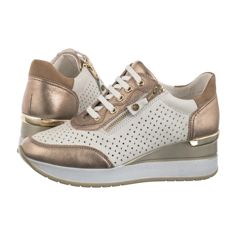 Maciejka Złoto-Białe P6804-25/00-5 (MA1374-a) shoes