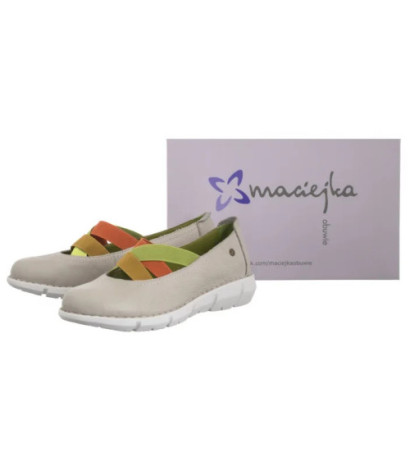 Maciejka Szare P6814-13/00-1 (MA1375-a) shoes