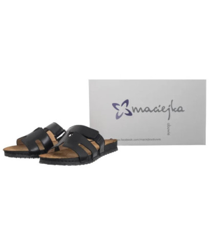 Maciejka Czarne 06994-01/00-5 (MA1377-a) Women's Shoes/Flip Flops