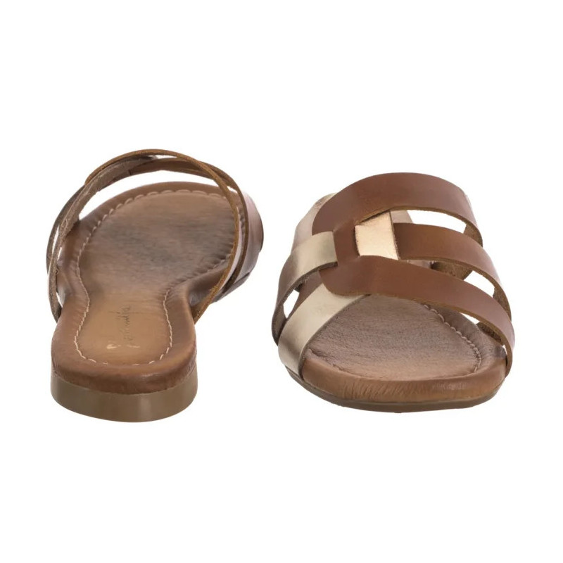 Maciejka Złoto-Rude 07018-29/00-0 (MA1379-a) Sieviešu apavi/Flip Flops