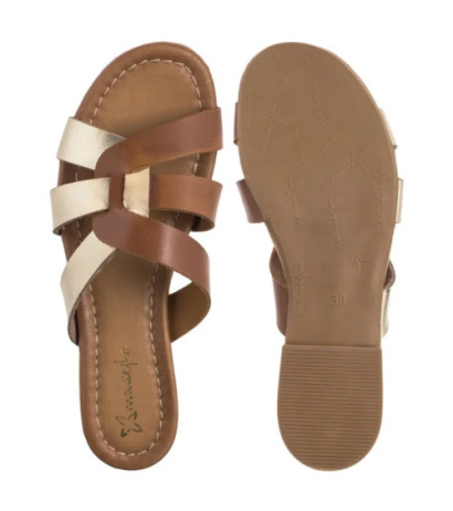 Maciejka Złoto-Rude 07018-29/00-0 (MA1379-a) Sieviešu apavi/Flip Flops