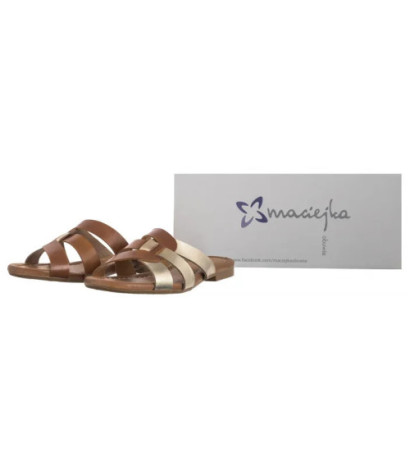 Maciejka Złoto-Rude 07018-29/00-0 (MA1379-a) Women's Shoes/Flip Flops