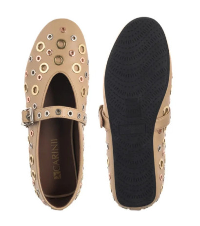 Carinii Beżowe 10046-491-000-000-000 (CI814-a) bateliai