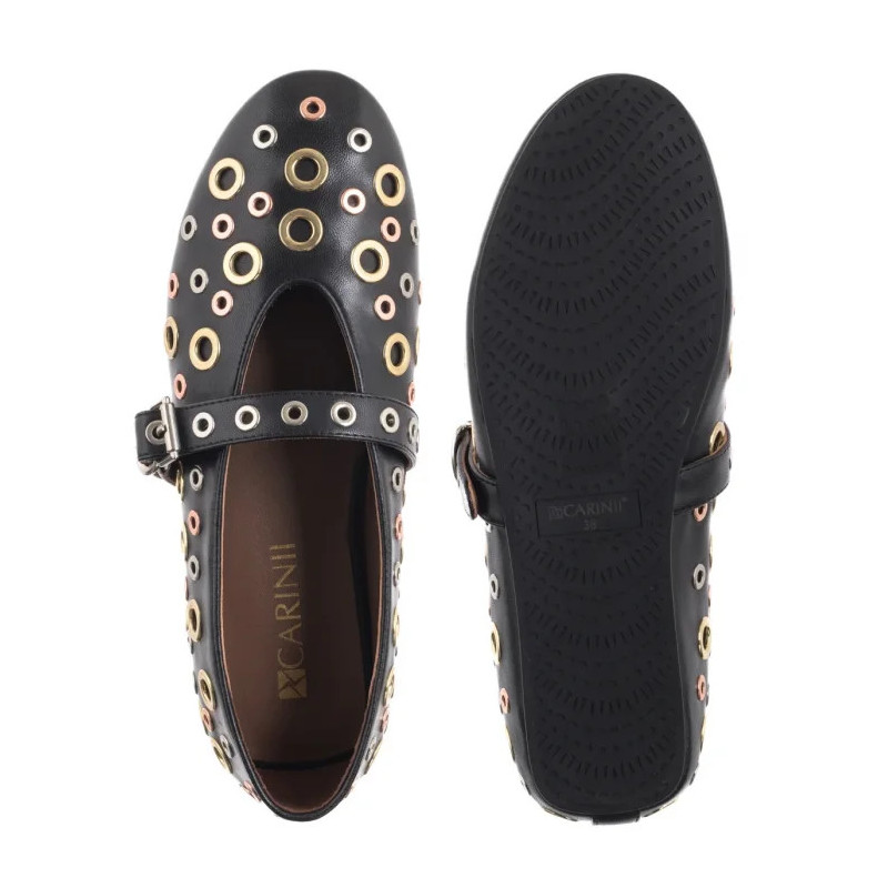 Carinii Czarne B10046-353-000-000-000 (CI814-b) ballerinas