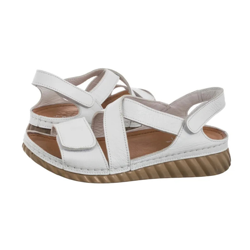 Maciejka Białe L6848-11/00-1 (MA1380-b) sandalai