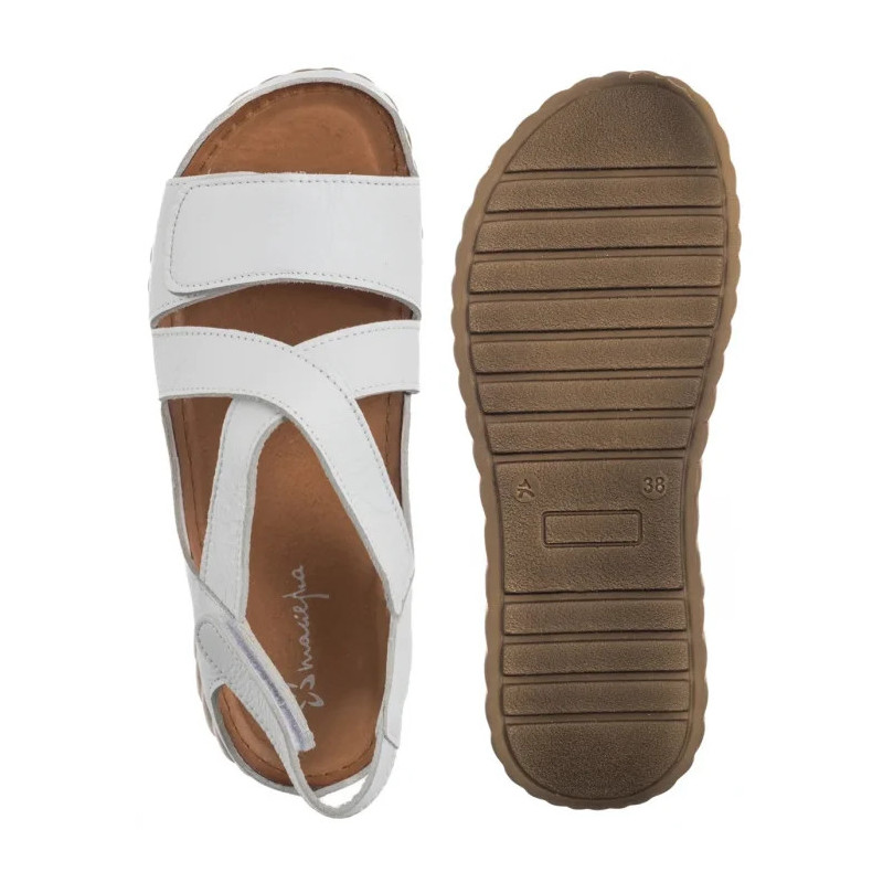 Maciejka Białe L6848-11/00-1 (MA1380-b) sandalai