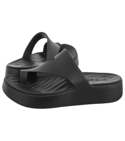 Crocs Getaway Platform Toe Loop Black 210834-001 (CR375-b) apavi