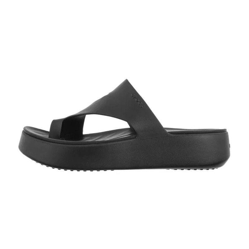 Crocs Getaway Platform Toe Loop Black 210834-001 (CR375-b) kingad