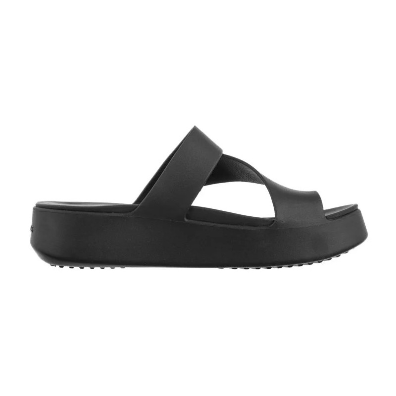 Crocs Getaway Platform Toe Loop Black 210834-001 (CR375-b) šlepetės