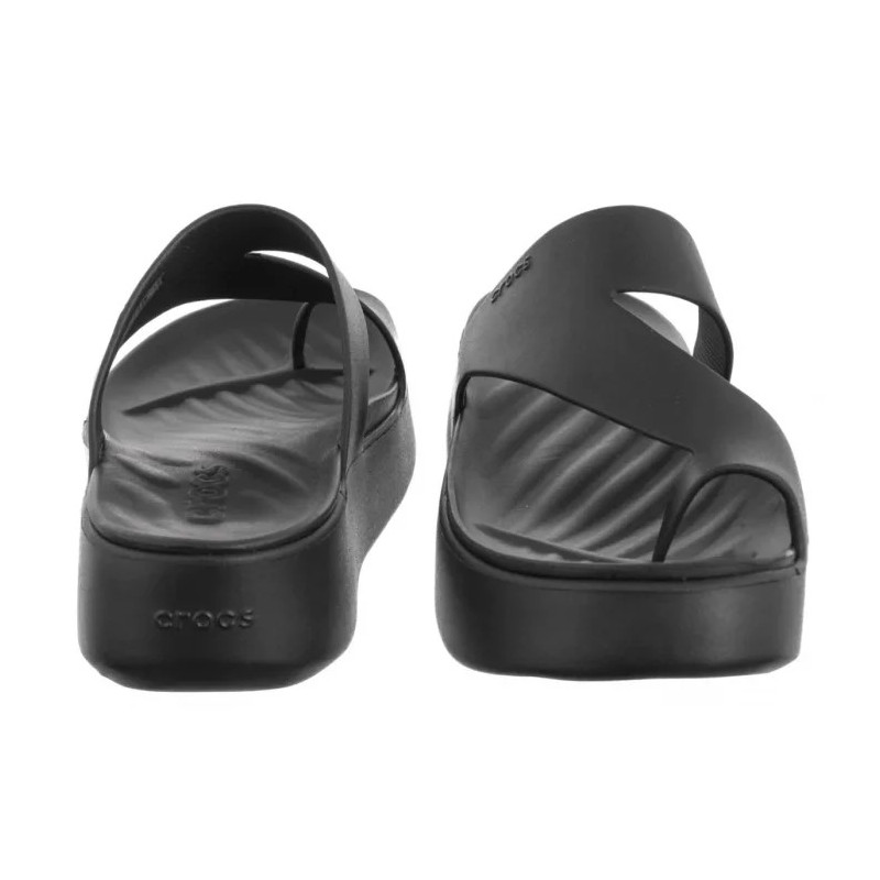 Crocs Getaway Platform Toe Loop Black 210834-001 (CR375-b) kingad