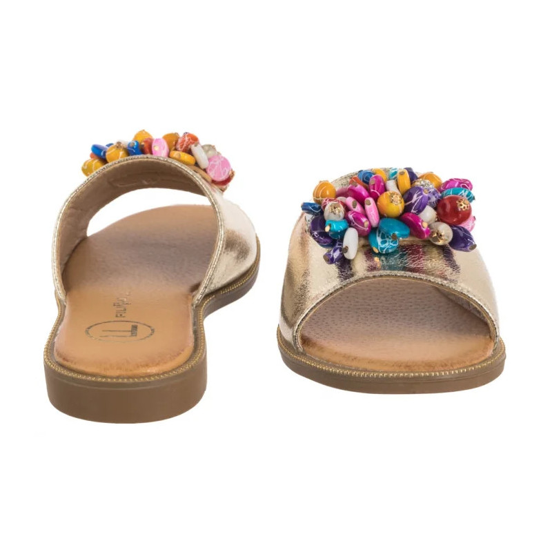 Filippo Złote DK6233/25 GO (FO165-a) Women's Shoes/Flip Flops