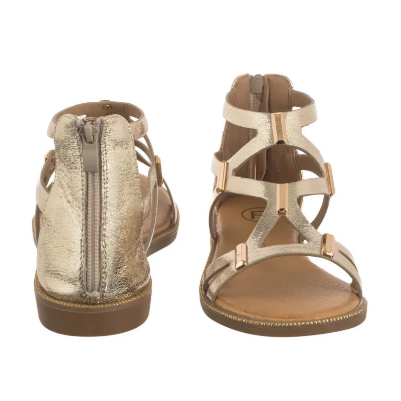 Filippo Złote DS6912/25 GO (FO167-a) sandalai