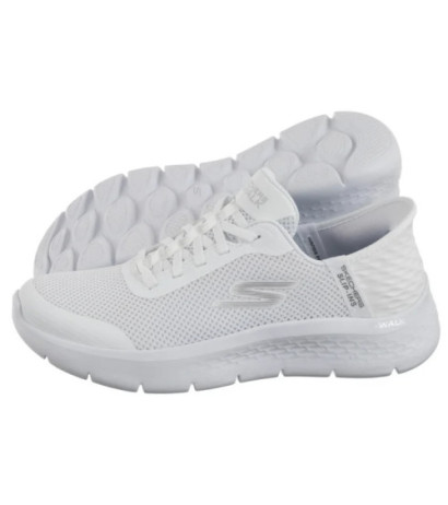Skechers Go Walk Flex Slip-Ins Grand Entry White 124836/WHT (SK229-a) sports Shoes