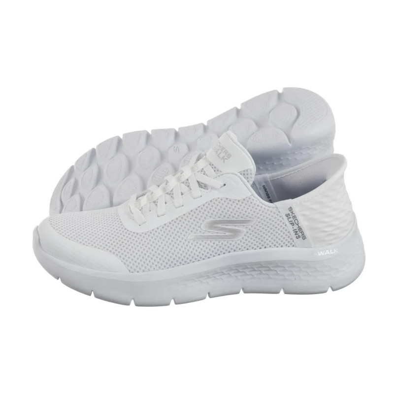 Skechers Go Walk Flex Slip-Ins Grand Entry White 124836/WHT (SK229-a) sports Shoes