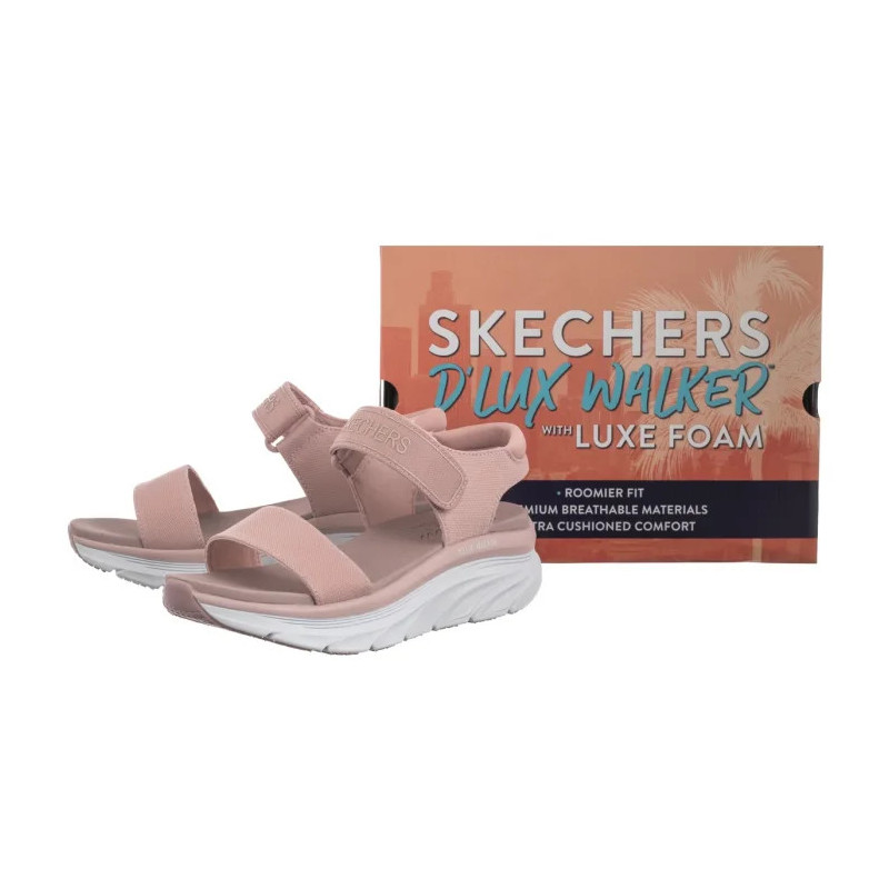 Skechers D'Lux Walker - New Block Blush 119226/BLSH (SK231-b) shoes