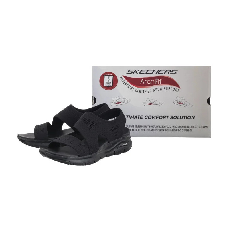 Skechers Arch Fit - Brightest Day Black 119458/BBK (SK232-a) sandales