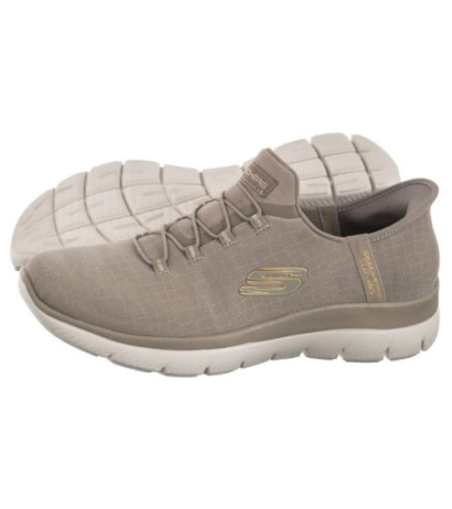 Skechers Summits Classy Night Taupe/Gold 150128//TPGD (SK241-a) shoes