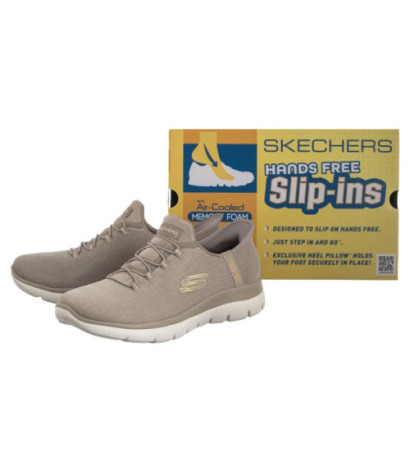Skechers Summits Classy Night Taupe/Gold 150128//TPGD (SK241-a) kurpes