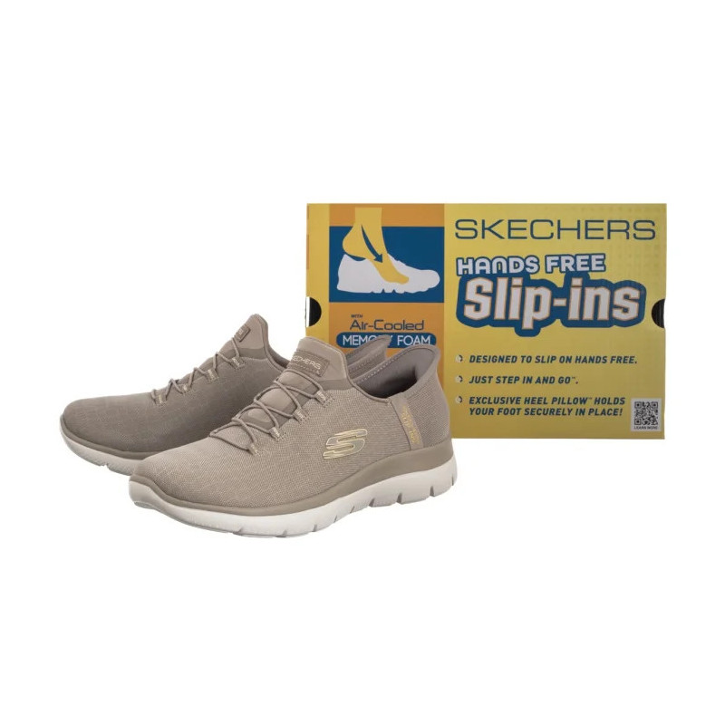 Skechers Summits Classy Night Taupe/Gold 150128//TPGD (SK241-a) batai