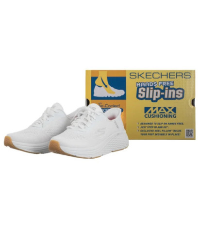 Skechers Max Cushioning Elite 2.0 Vanish White/Silver 129606/WSL (SK251-a) sporta apavi
