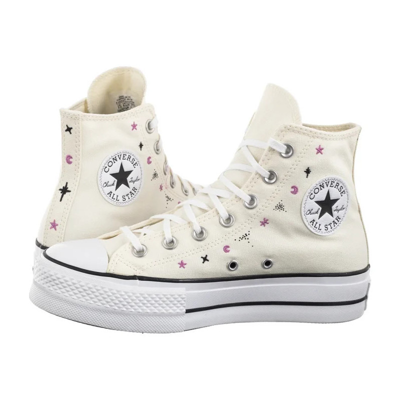 Converse CTAS Lift Hi Egret/Black/Cactus Bud A13522C (CO772-a) kingad