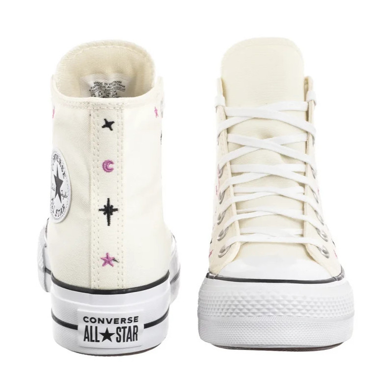 Converse CTAS Lift Hi Egret/Black/Cactus Bud A13522C (CO772-a) apavi