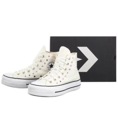Converse CTAS Lift Hi Egret/Black/Cactus Bud A13522C (CO772-a) bateliai