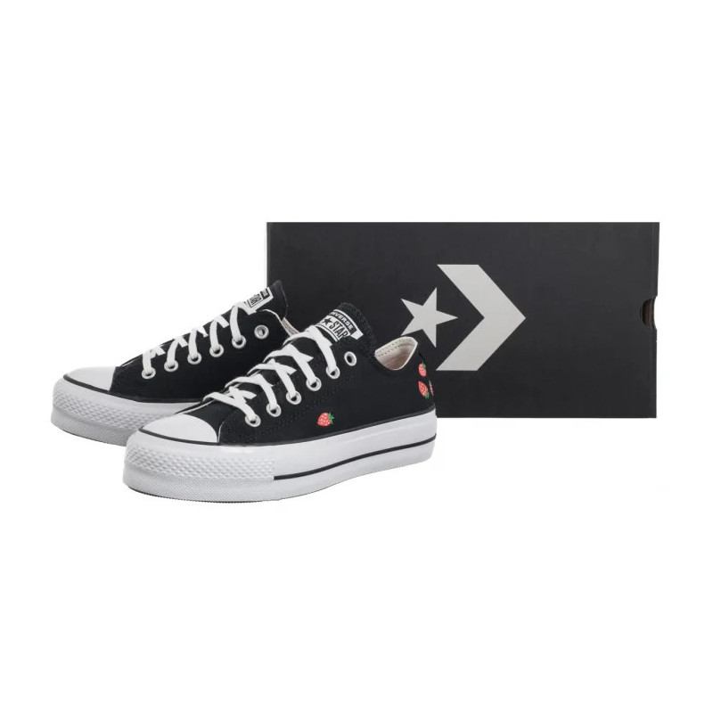 Converse CTAS Lift Ox Black/Soft Red/White A14935C (CO775-a) apavi